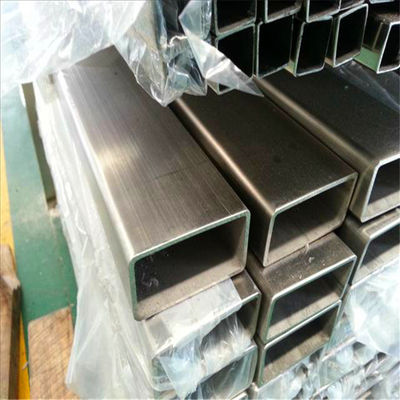 ASTM A554 SS Round Pipe Stainless Steel Seamless Rectangular Pipe 2D Cold Rolled