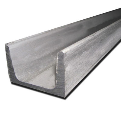 Custom 50mm*37mm 400mm*104mm 316 SS Channel Pickling Surface Bar