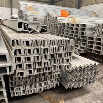 304 316 Stainless Steel U Shape Channel 2 meter 9 meter Length