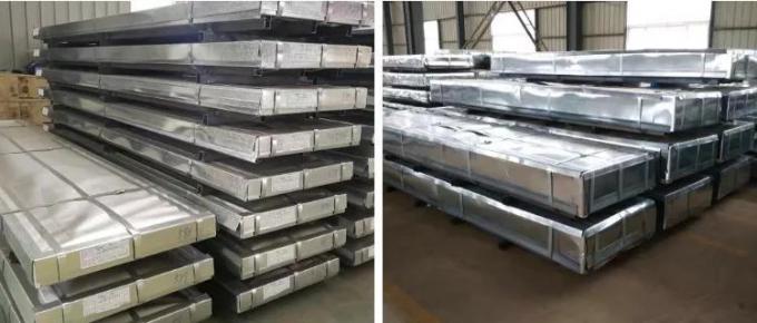 Zinc Galvanized Corrugated Steel Iron Roofing Tole Sheets