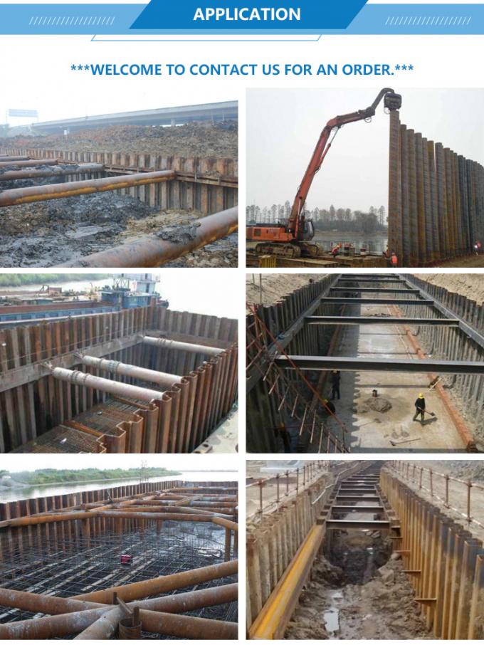 Q235 Carbon Steel Sheet Pile